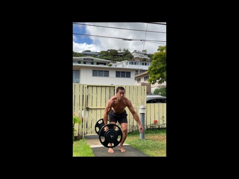 Single Arm Suitcase Dead Lift 80-150 lbs.