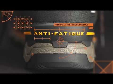 The Timberland PRO Anti-Fatigue Technology Absorbs Shock and Returns Energy