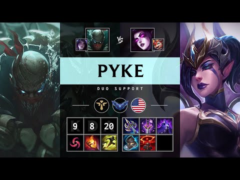 Pyke Support vs Morgana - NA Diamond Patch 25.18