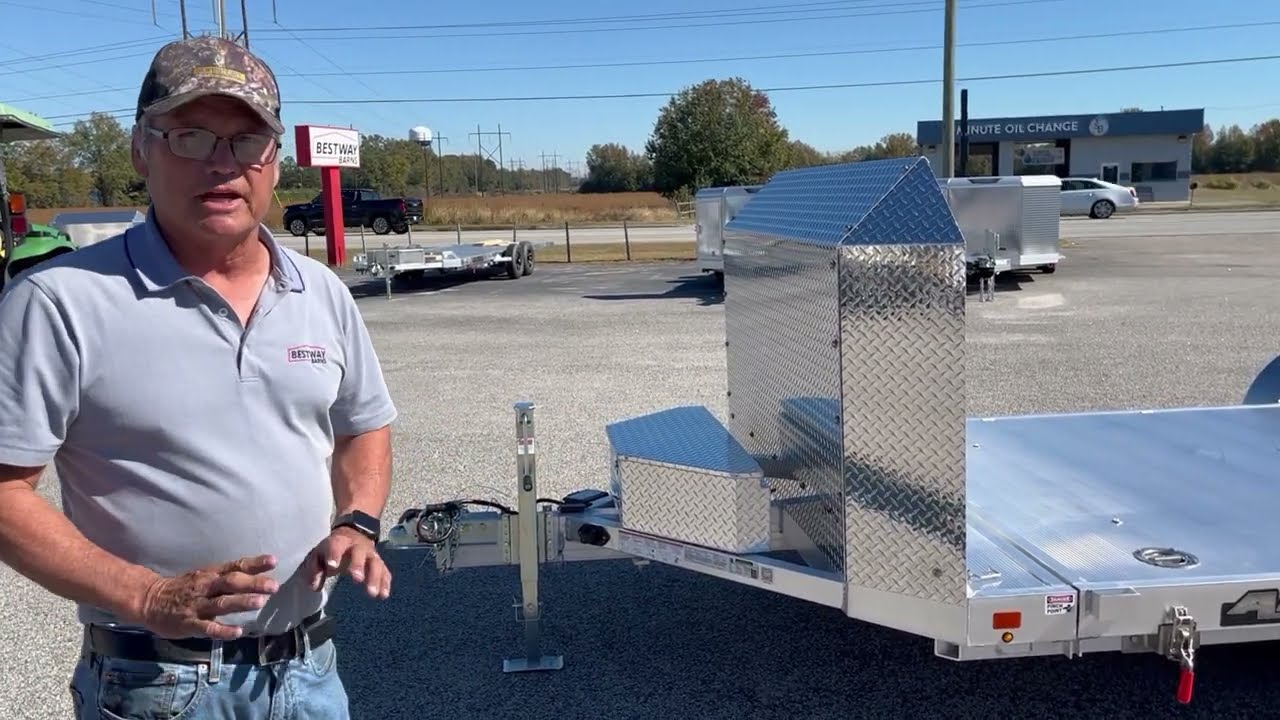 New 2026 Aluma 8216LP Low Profile Car Hauler - Video