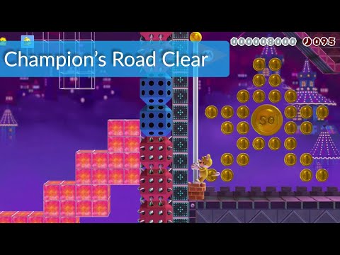 Champion's Road - Super Mario Maker 2 (Clearvideo, Non-Heoric Ending)