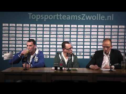 Persconferentie Landstede Volleybal - Rivo Rijssen (30-1-2016)