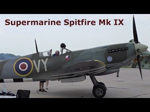 Supermarine Spitfire Mk IX, 27th Pardubice Airshow 2016
