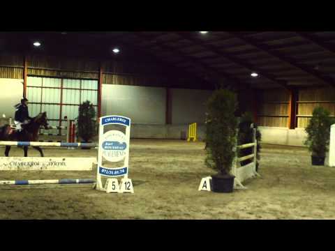 CSO Basècles 26/01/14 - 115/120 - Notre premier !