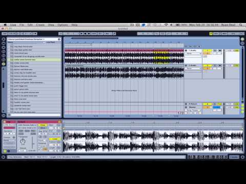How To Make Sample Based Mashups using Ableton Live 8