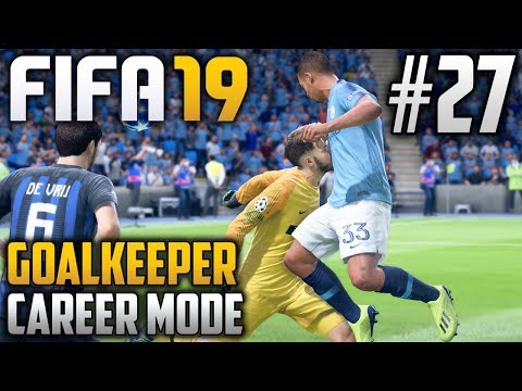 FIFA 19 | Career Mode Goalkeeper | EP27 | HEADBUTT LEADS TO INJURY (UEFA Champions League)
