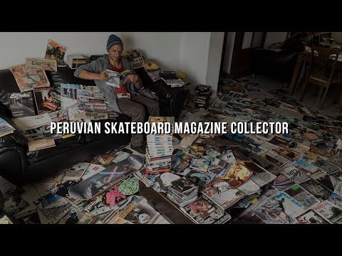 Peruvian Skateboard Magazine Collector