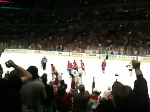 Chicago Blackhawks pound the Calgary Flames