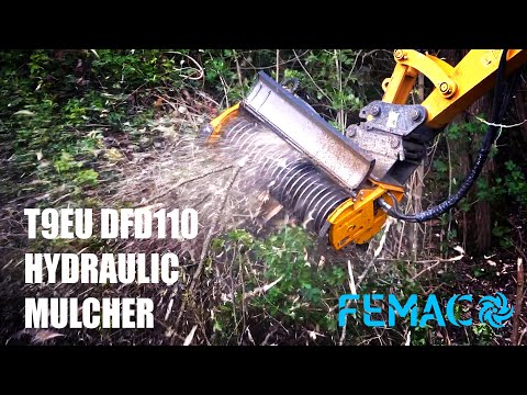 FEMAC - T9EU DFD110 - TRINCIATRICE IDRAULICA - HYDRAULIC MULCHER