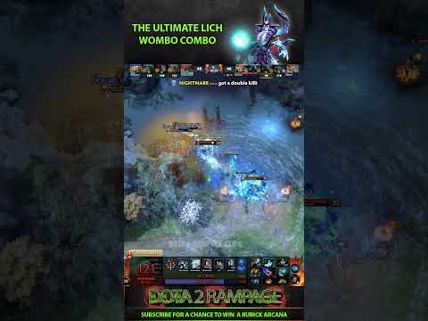 Dota 2 Rampage Lich Ultimate Combo