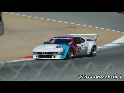 BMW M1 Procar racing @ Laguna Seca