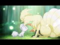 Pokemon Sun And Moon Alolan Vulpix Meets Kanto Ninetales Cute Moment
