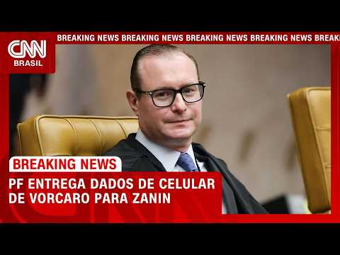 PF entrega dados do celular de Vorcaro ao gabinete de Zanin | LIVE CNN