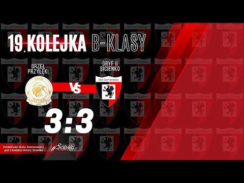 Skrót meczu Orzeł Przyłęki - Gryf II Sicienko 3:3