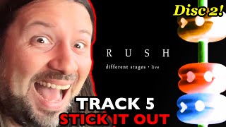 RUSH Stick It Out 1998 DIFFERENT STAGES | REACTION