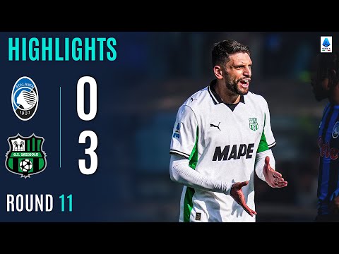 ATALANTA-SASSUOLO 0-3 | HIGHLIGHTS | Berardi Shines As Sassuolo STUN La Dea | Serie A 2025/26