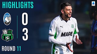 Highlights Atalanta Vs Sassuolo (0-3) Serie A 25/26, Jay Idzez Sukses Tampil Gemilang dengan Savenya