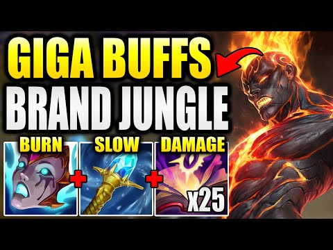 HOW TO PLAY BRAND JUNGLE AFTER RIOT GAMES GIGA BUFFED HIM THIS PATCH.