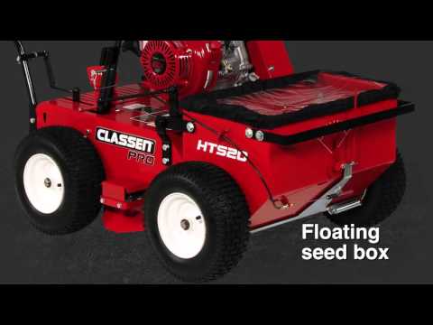 Classen® PRO Hydro-Drive Overseeder - Thicker Turf Quicker