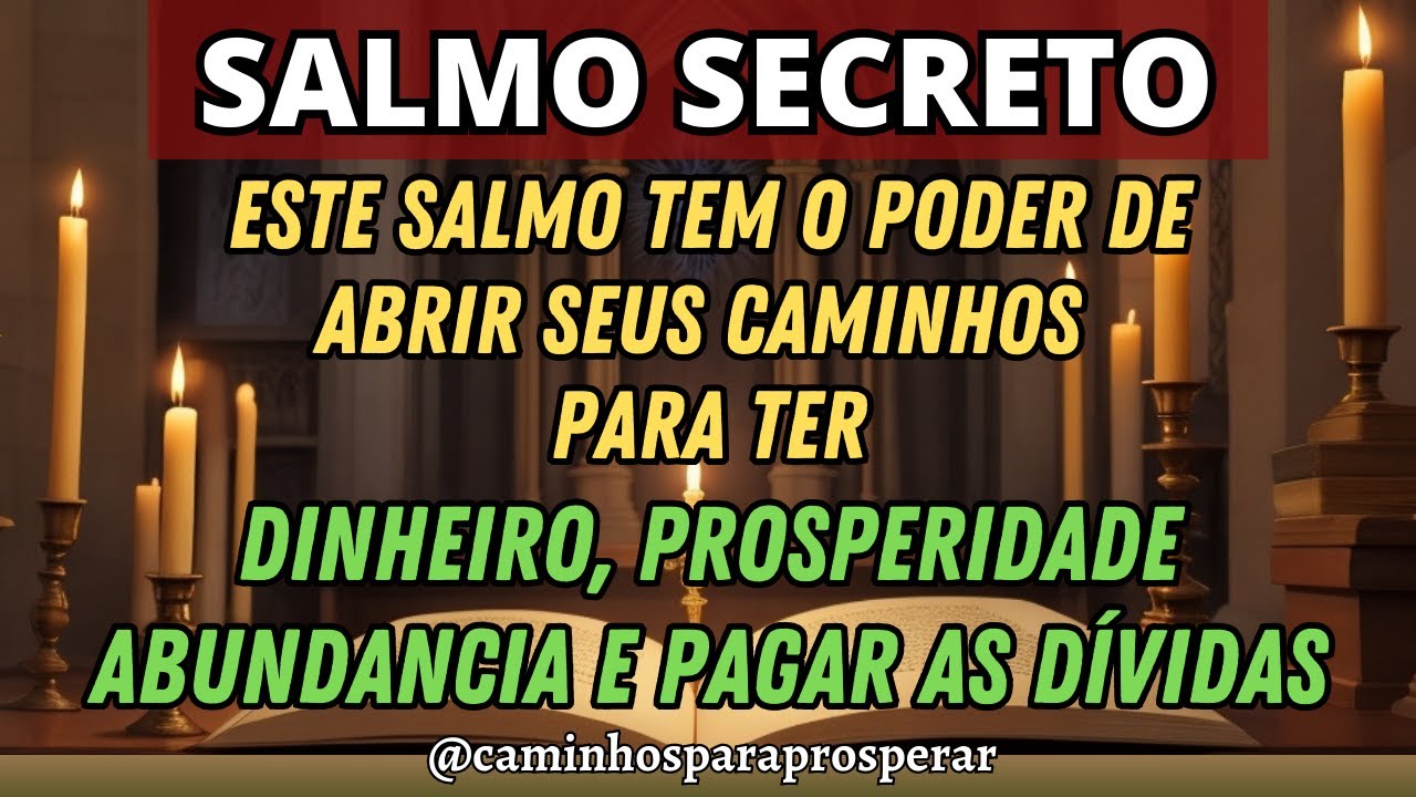 INFALIVEL✨ROMPE BLOQUEOS💫ABRE CAMINHOS PARA PROSPERIDADE E ABUNDANCIA💰PARA PAGAR DÍVIDAS💸CONFÍA🙏💰🧲