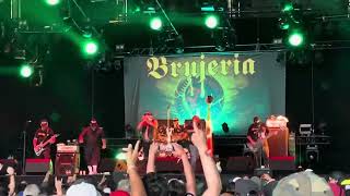 Brujería - La Migra (Cruza La Frontera II),  Hellfest 2024, Clisson, France, 27 June 2024, Altar