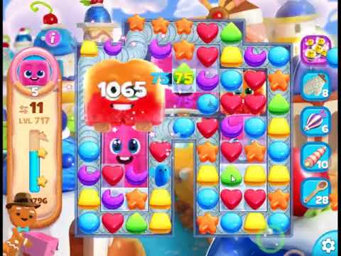 Cookie Jam Blast Level 717 - NO BOOSTERS 🍪 | SKILLGAMING ✔️