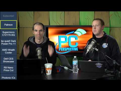 PC Perspective Podcast 382 - 1/14/16