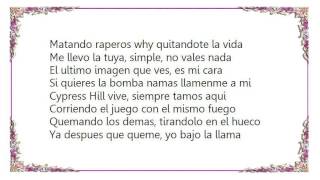 Cypress Hill - Tú No Ajaunta Checkmate Lyrics