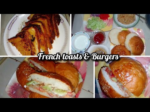 Homemade French Toasts and burgers | Ujala Ka Kitchen
