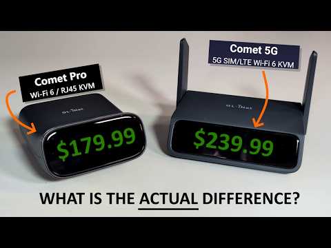 Gl.iNet Comet 5G vs Comet Pro KVM - Is It Worth $30-50 MORE?
