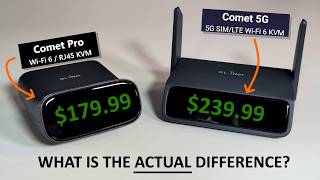 Gl.iNet Comet 5G vs Comet Pro KVM - Is It Worth $30-50 MORE?