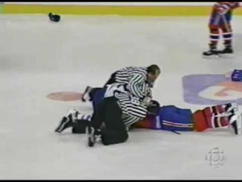 Donald Brashear vs Tie Domi
