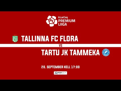 TALLINNA FC FLORA - TARTU JK TAMMEKA, A. LE COQ PREMIUM LIIGA 29. voor