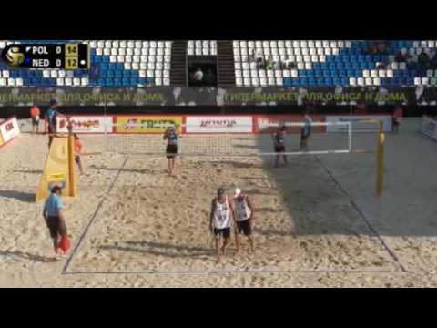 Fijalek/Prudel vs Nummerdor/Varenhorst Moscow fivb grand slam