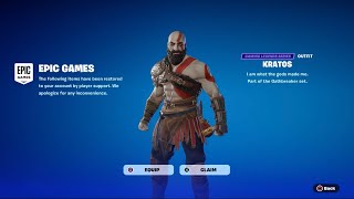 How To Get KRATOS Skin For FREE in Fortnite 2024!