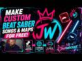 AI Beat Saber Custom Songs Maps Tutorial FREE Tools