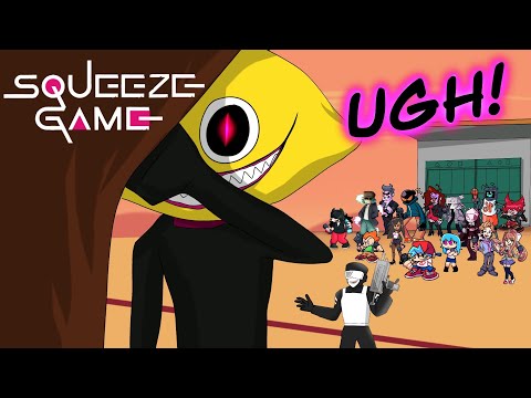 “UGH” But Every Turn A Different Cover Is Used (SQUID GAME) | FNF Animation
