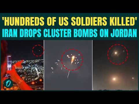 'Hundreds Of U.S Soldiers KILLED': Iran HITS Jordan Base With Cluster Bombs And Missiles On CAM
