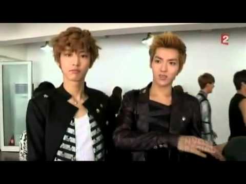 121108 EXO on French TV EXO KrisYeol cut