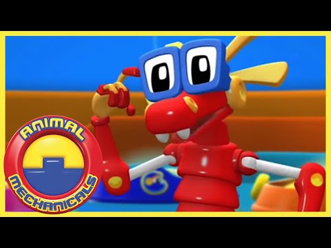 Animal Mechanicals 327 - Mechana Cable Carp Island | Full Episode HD | Videos For Kids
