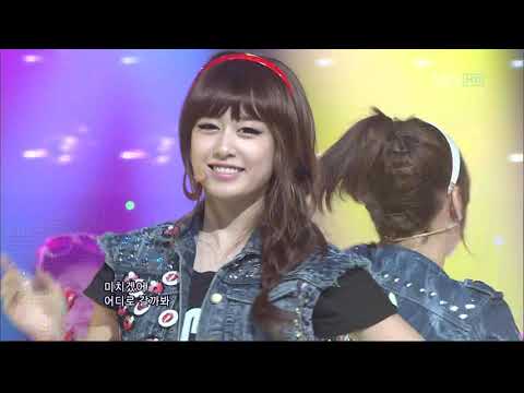 [1080p] 110807 Inkigayo - T-ara - Roly Poly In Copacabana