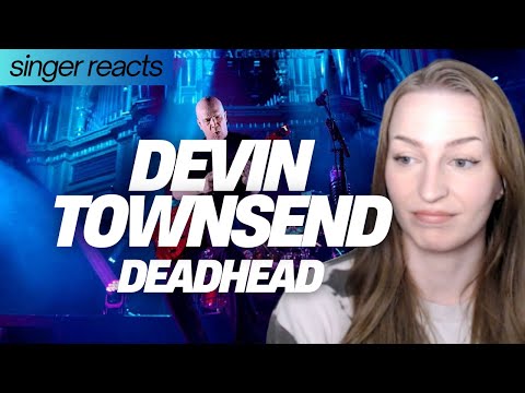 Singer Reacts to Devin Townsend Project - Deadhead (Live @ Royal Albert Hall)