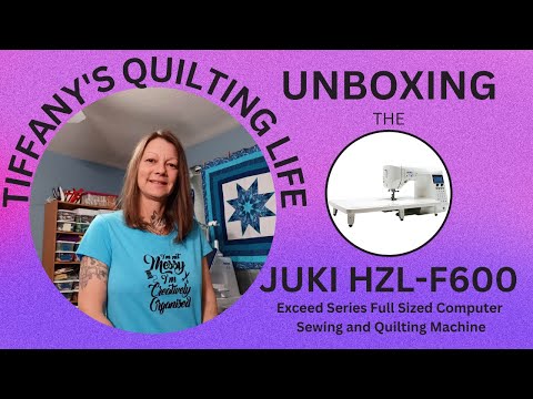 Unboxing/Initial Review of the Juki HZL-F600 Sewing and Quilting Machine