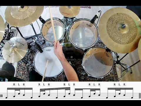 Drum Lick 19 - Hertas Coming Up - Avantgarde Cymbals
