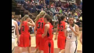 preview picture of video '#4 Newcastle at #3 Torrington - 3A Girls Basketball 1/31/14'