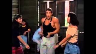 Jean Claude Van Damme Dancing to Game 4 U - St. Lucia