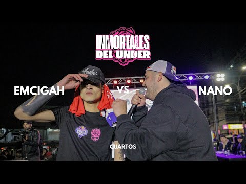 NANO vs. EMCIGAH : Cuartos - Inmortales del Under | Cupo Red Bull Nacional 🇨🇱