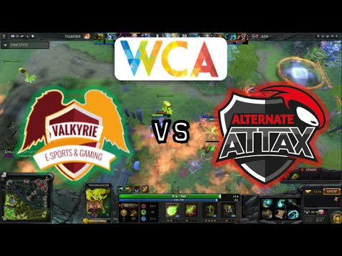 Team Alternate Attax vs. Valkyrie eSports Gaming in World Cyber Arena Game 3 of 3