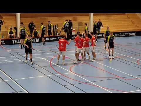 1:a perioden Höllvikens IBF-IBK Lund/Bjärreds IBK, Juniorallsvenskan J HJ18 2022-10-27