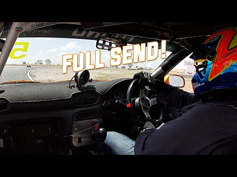 Amateur hack drives Excel Cup Car (Includes full send spin!)